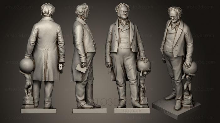 Statues of famous people (STKC_0293) 3D model for CNC machine